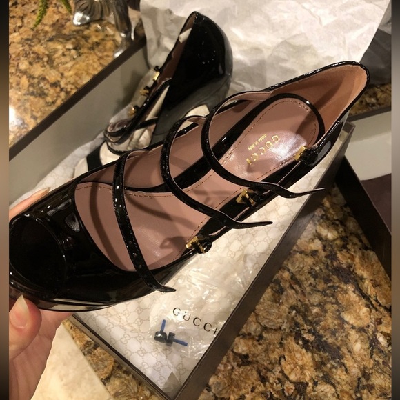 PRICE DROP 🚨 Size 38 Lizbeth Gucci Heels - Picture 6 of 13